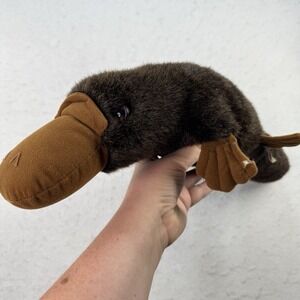 Vtg Cascade Platypus Mammal Plush Stuffed Animal Realistic‎ Very Rare